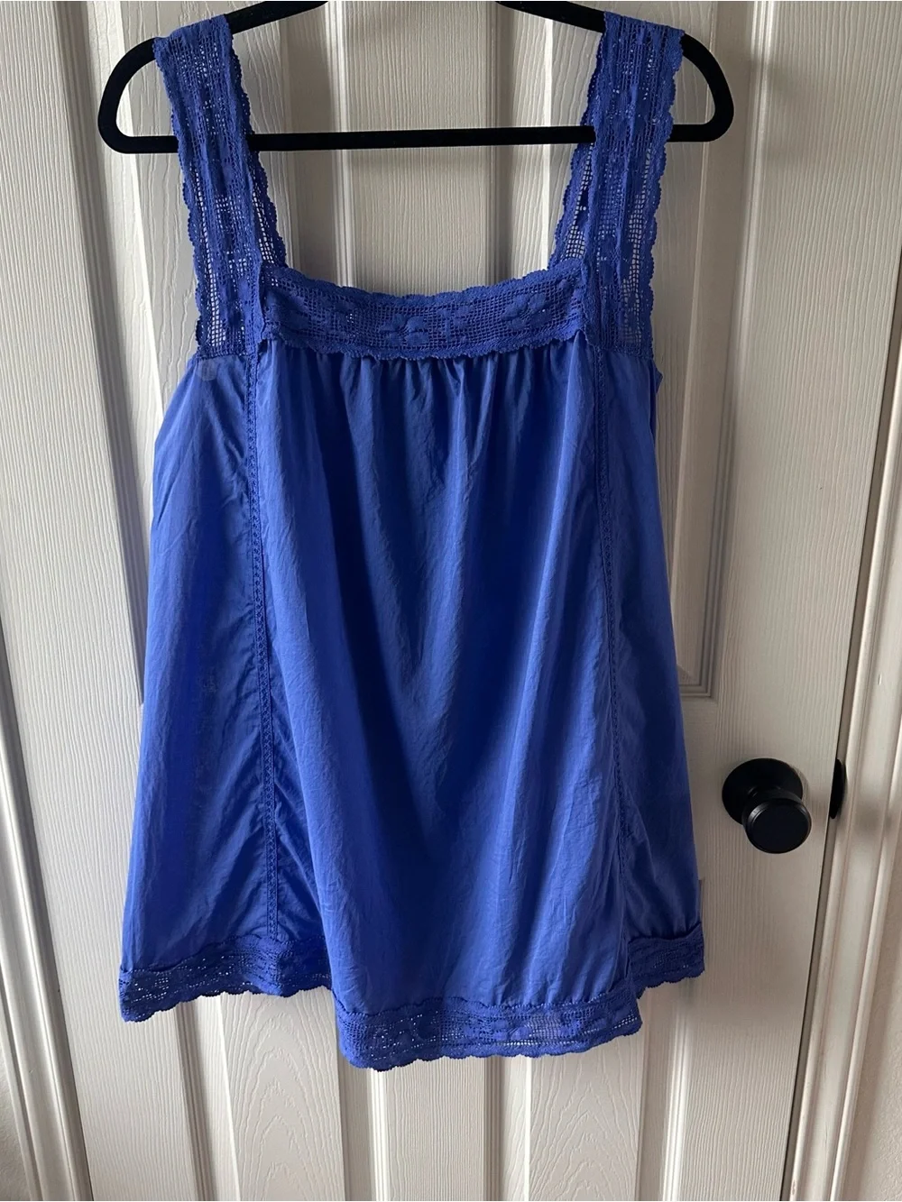 J. Crew Blue Lace Beach Dress Small - Picture 2 of 5